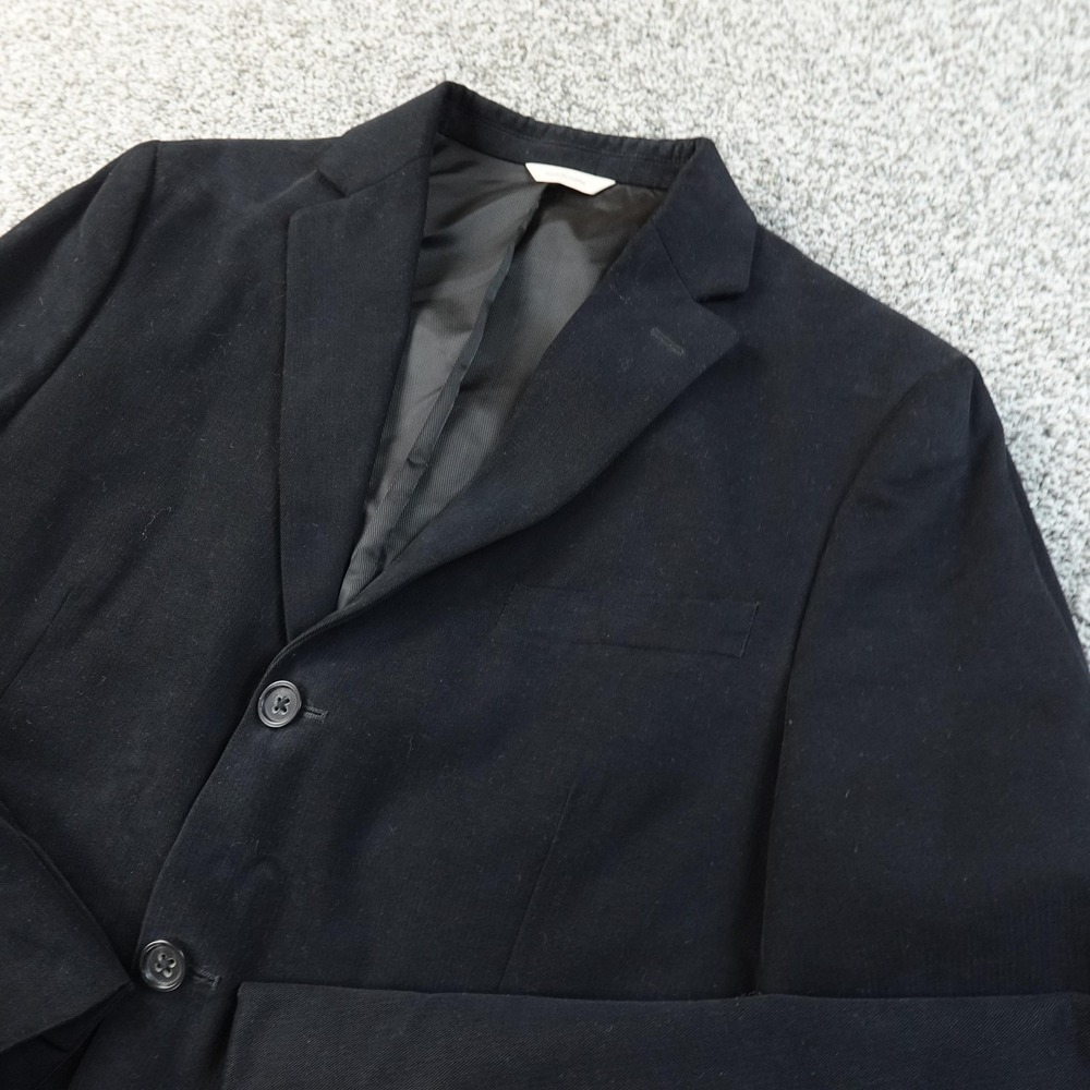 Banana Republic Blazer Mens 40R Black Button Sport Coat Suitβ Jacket Dressy Y2K